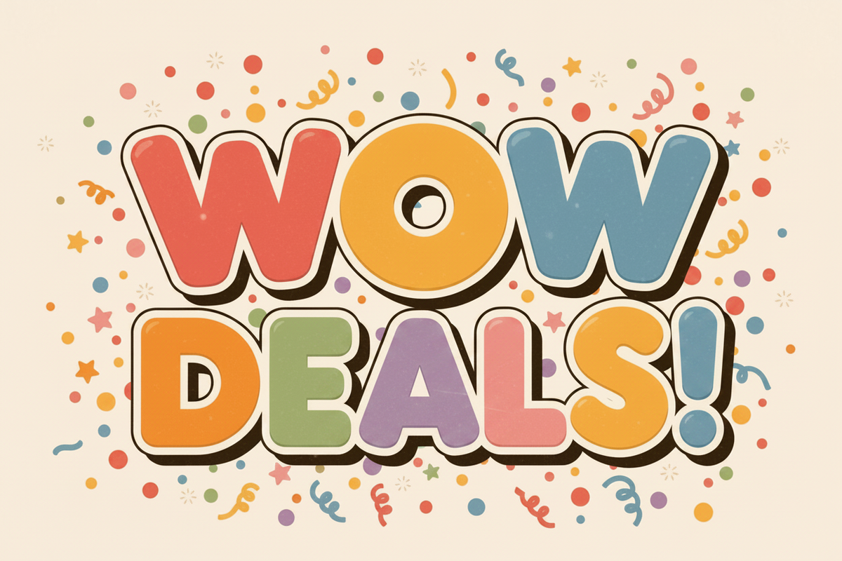 WOW DEALS! Collection Banner
