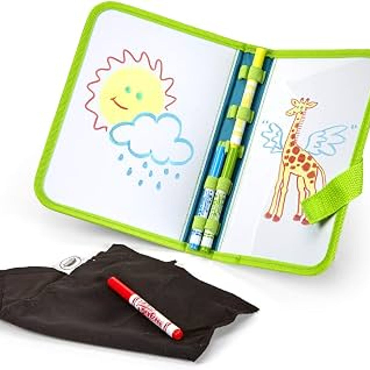 Crayola Washable Dry Erase Travel Pack, 1 Pack, Ages 4-7