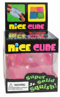 Nice Cube Stress Reliever Squish Toy - pink