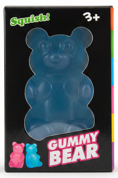 Squishy Blue Gummy Bear Toy