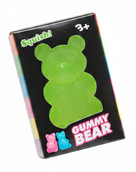 Squish Gummy Bear Toy green