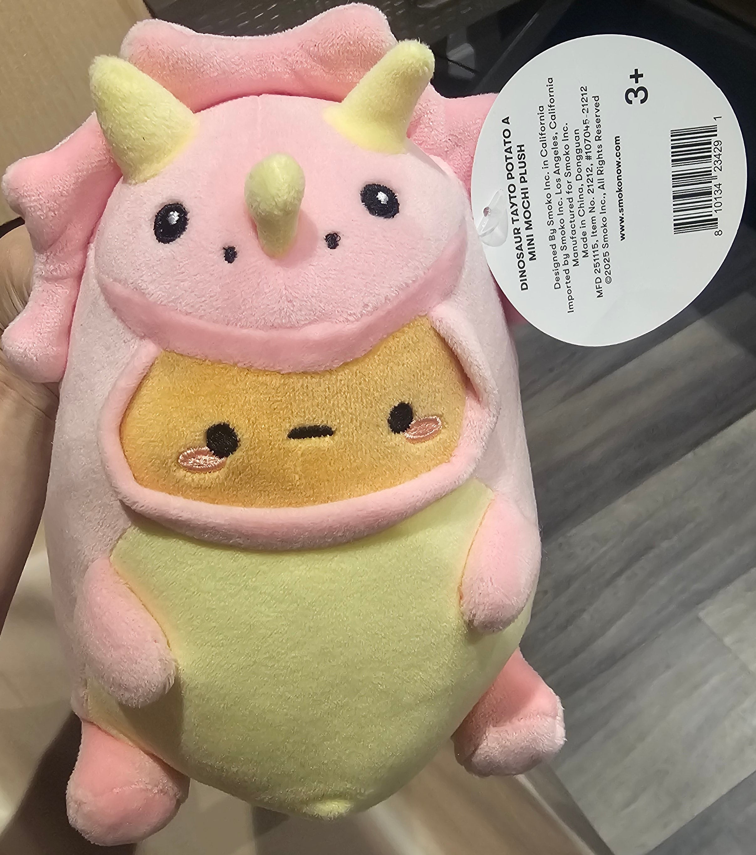 Dinosaur Potato Mini Plushie