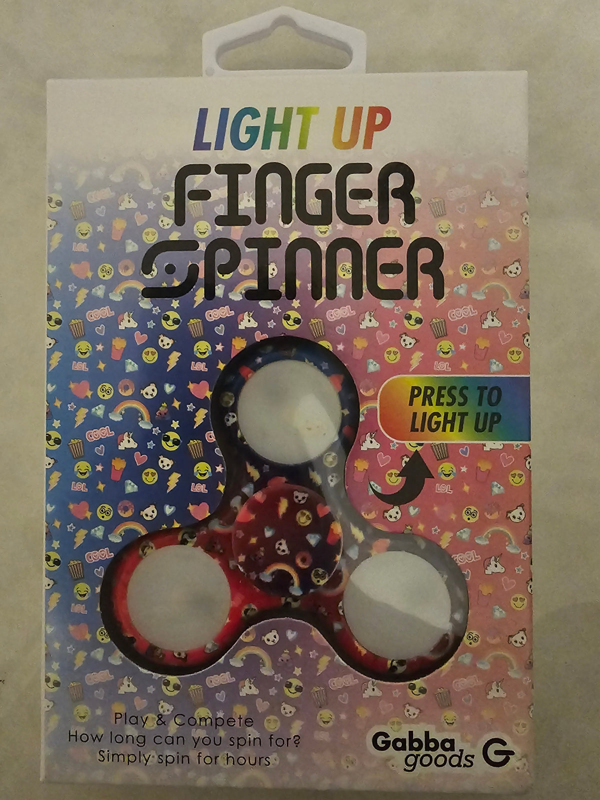 Gabba Goods Light Up Spinner - style may vary