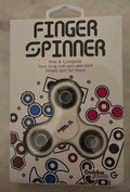 Gabbagoods Finger Spinner Toy - white!