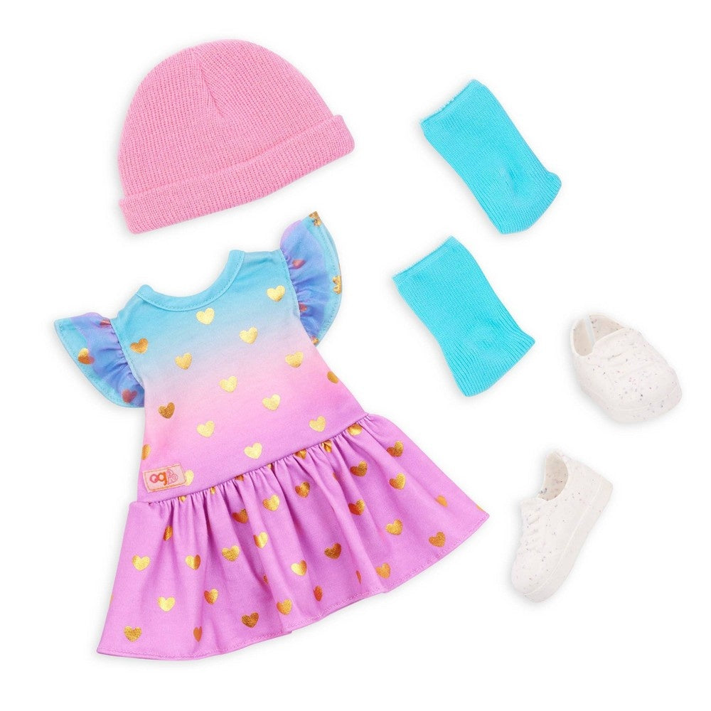 Our Generation Lovely Hearts Outfit for 18" Dolls