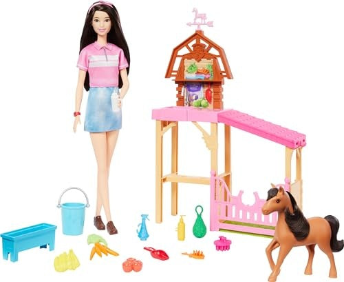 Barbie The Great Horse Chase Doll Playset