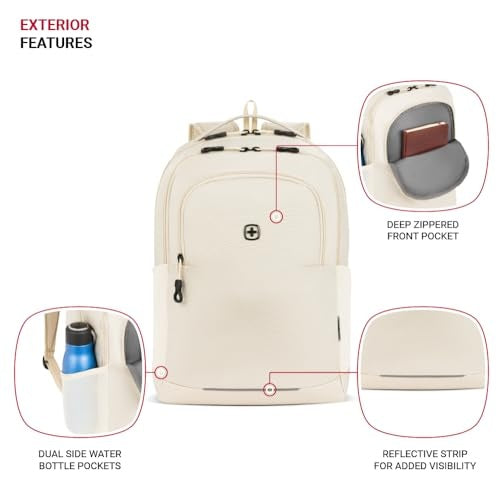 SwissGear Orientation Laptop Backpack Sandshell 17 x12 x7