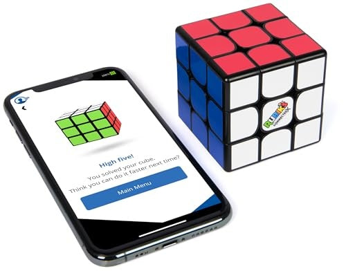 Rubik's ConnectedX Bluetooth 3x3 Cube, 6x2.63x7.5, Pack of 1