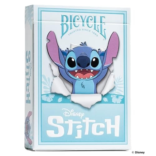 Bicycle Disney Stitch Inspired Playing Cards