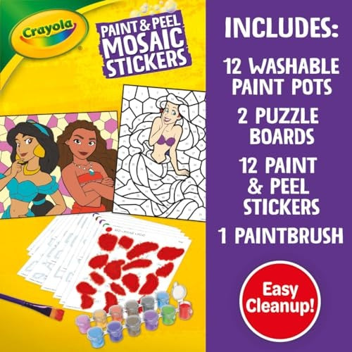 Crayola Paint & Peel Mosaic Stickers