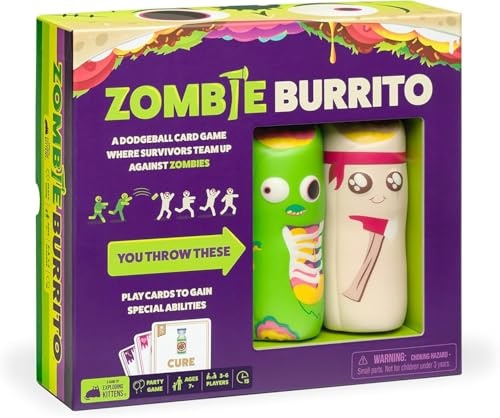Exploding Kittens Zombie Burrito game