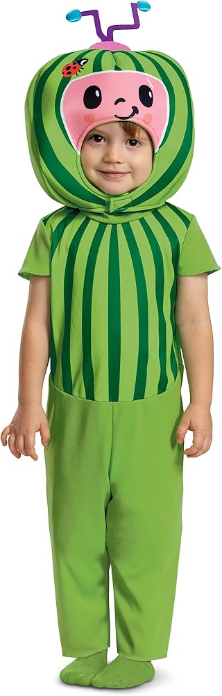 Disguise Cocomelon Melon Costume for Baby/Toddler, Size 12/18mo