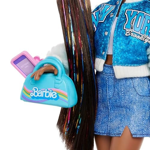Barbie Brooklyn Fashion Doll with 8 Accessories