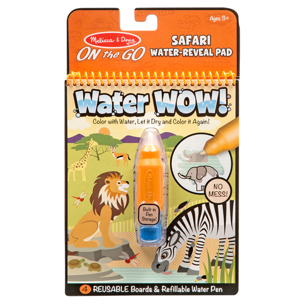 Melissa & Doug On The Go Water WOW! Safari