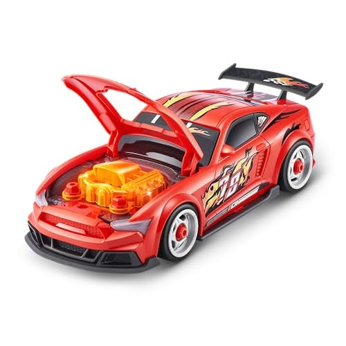 Zuru Metal Machines Speed Heroes Red Build Your Own Car