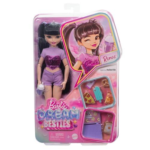 Barbie Dream Besties Renee Doll Playset with 11 Accessories