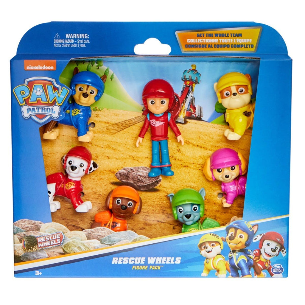 PAW Patrol Rescue Wheels Interactive Play Toy Set 3+