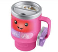 Fisher-Price Laugh & Learn Coffee Mug, Lights & Music, Pink baby gift