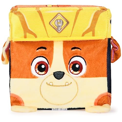 Rubble & Crew 4-Inch Cube-Shaped Rubble Plush Toy, Pack of 1