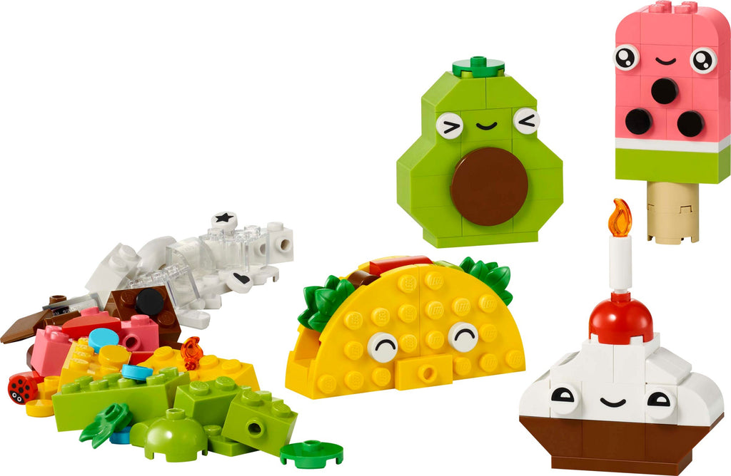 LEGO Classic Creative Food Friends - Educational Toy, Ages 4+