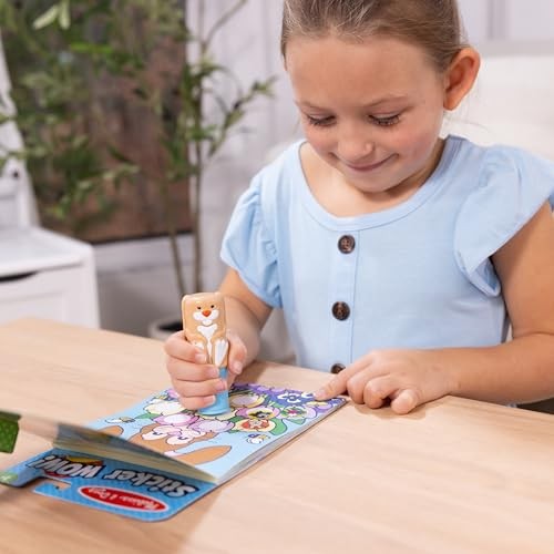 Melissa & Doug Wow Bunny Sticker Book, Pack of 1