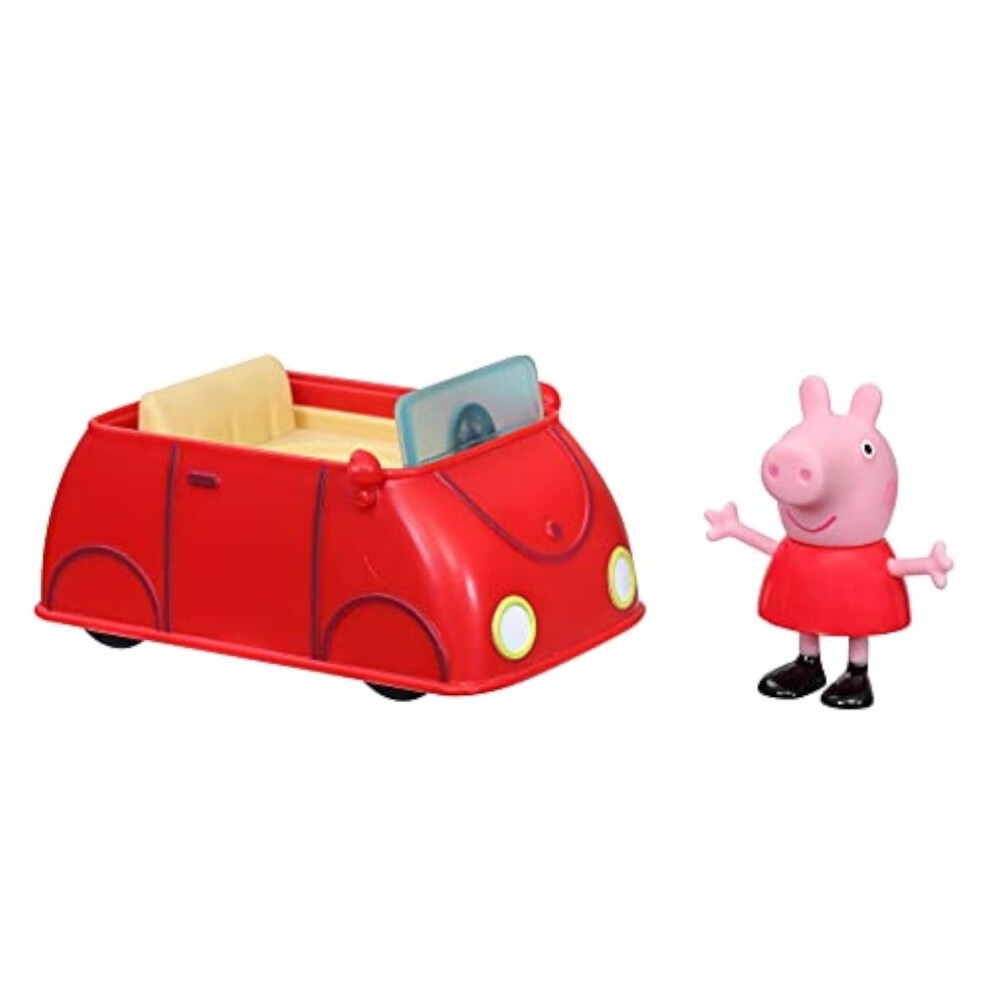 Sticky Pig Peppa Pig Little Red Car Toy, Ages 3+