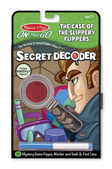Melissa & Doug Secret Decoder Slippery Flippers Toy 6+