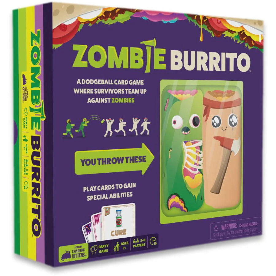Exploding Kittens Zombie Burrito game