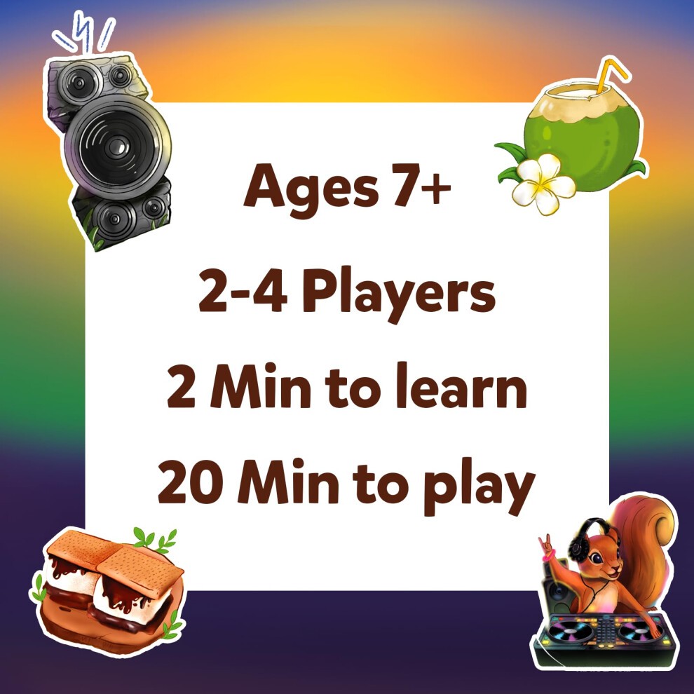 Skillmatics Jungle Party: Strategy & Luck Card Game for Ages 7+