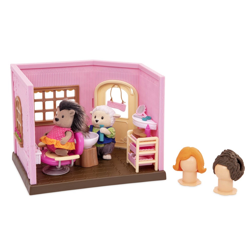 Lil Woodzeez Baabaa Spa & Hair Salon - Dollhouse Playset