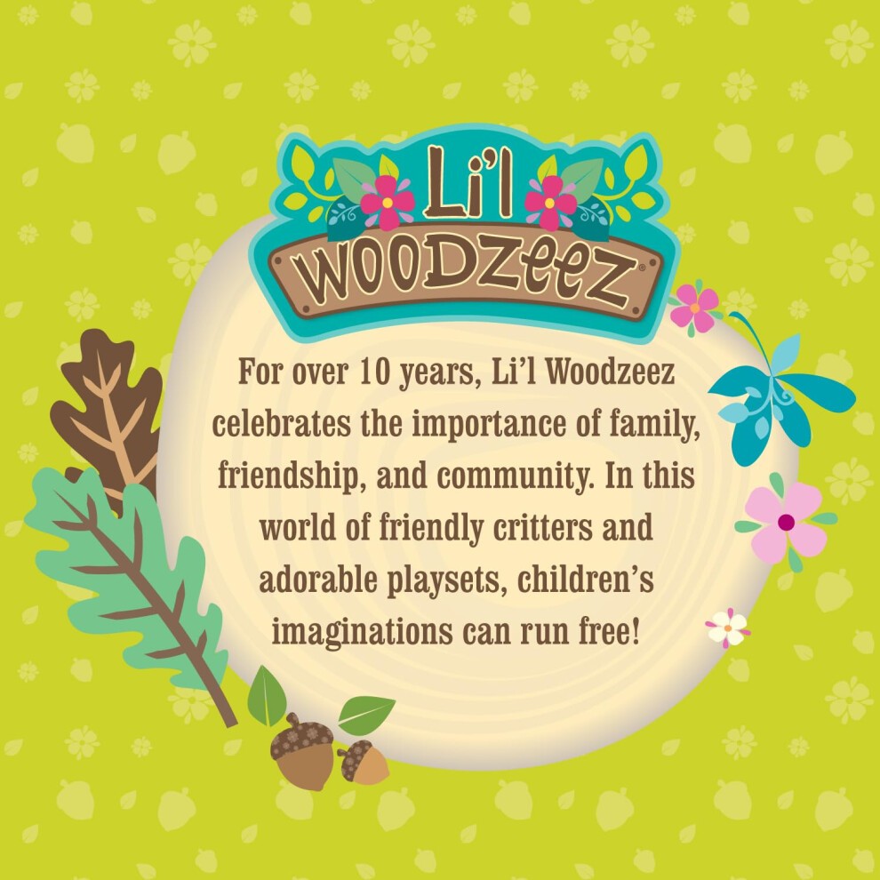 Lil Woodzeez Baabaa Spa & Hair Salon - Dollhouse Playset