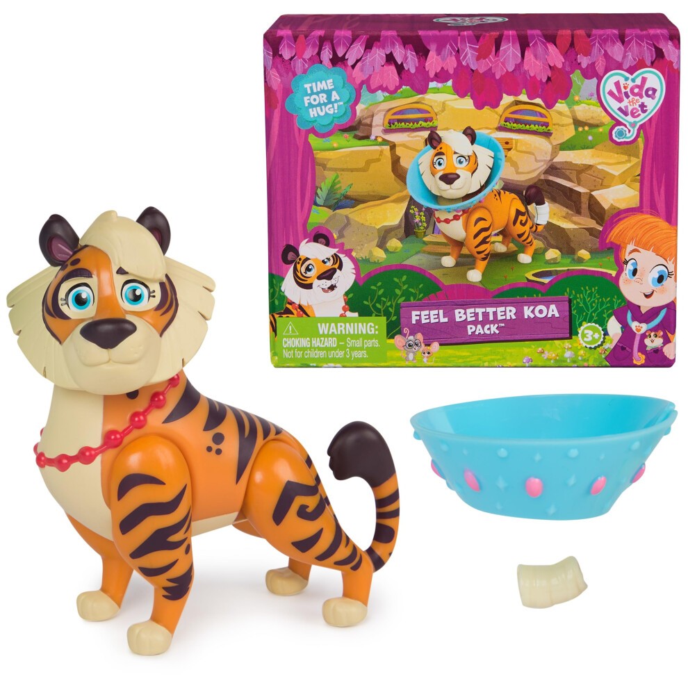 Pura Vida Vida the Vet Koa Pack, 2.5x2x4, for Kids 3+