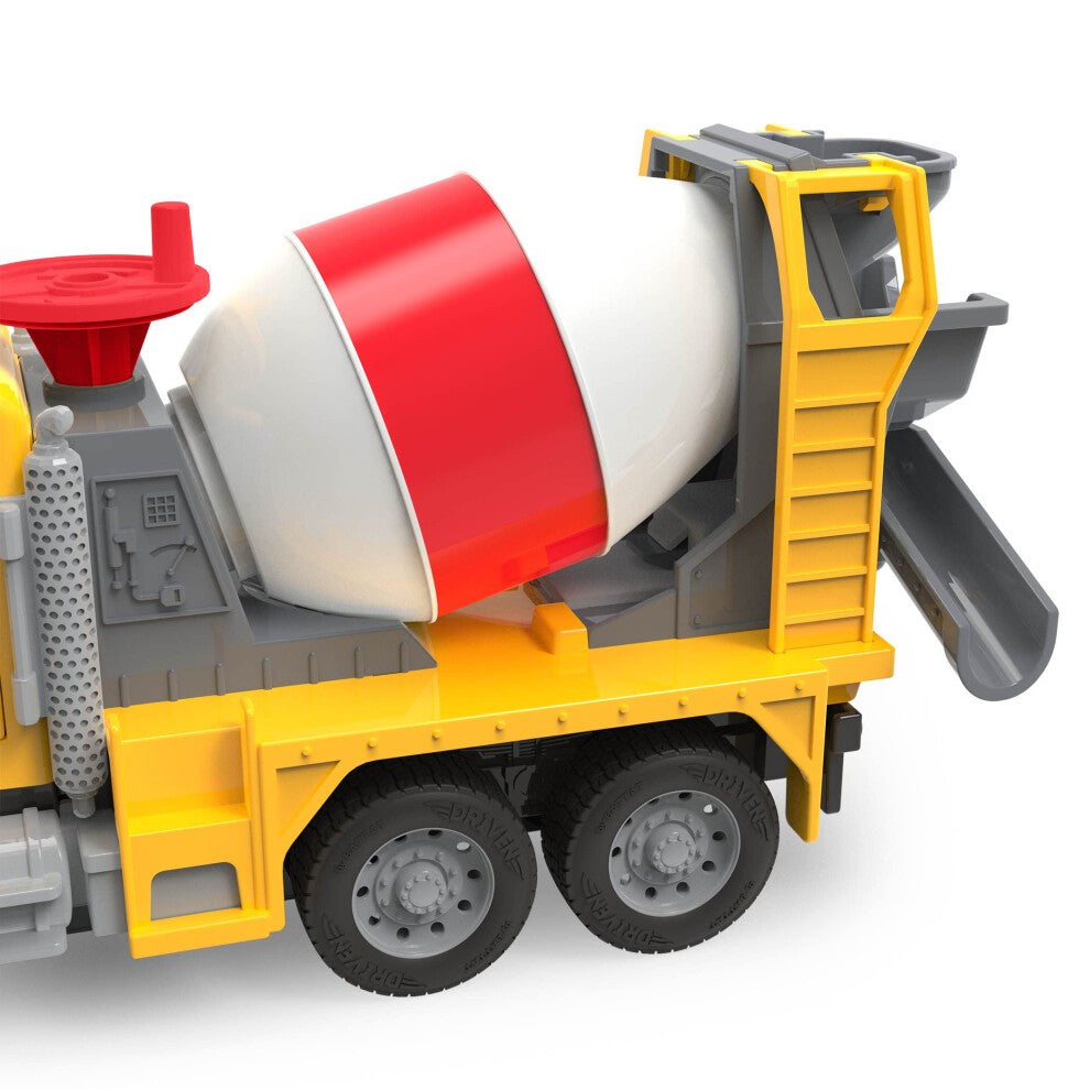 Battat Toy Cement Mixer Remote Control - Lights, Sounds, Movable Parts