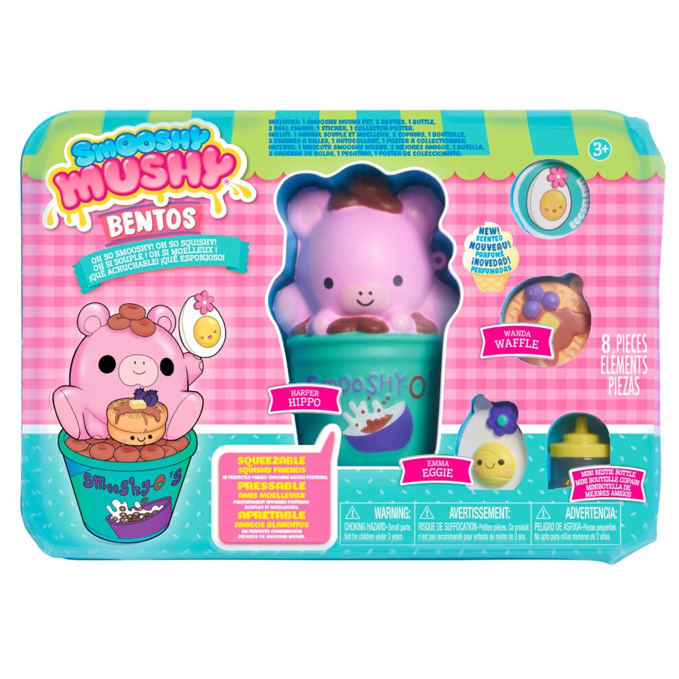 Smooshy Mushy Series 1 Harper Hippo Playset
