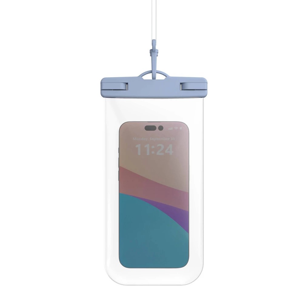 Waterproof Blue Phone Pouch