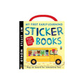 My First Early-Learning Sticker Books Set - 4 books included