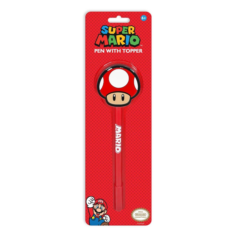 Innovative Designs Super Mario Ballpoint Pen, 0.7 Mm, Medium Point