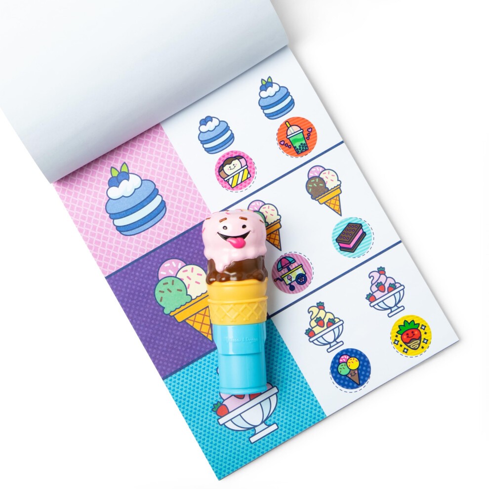Melissa & Doug Sticker Wow! Ice Cream Bundle, 500 Stickers