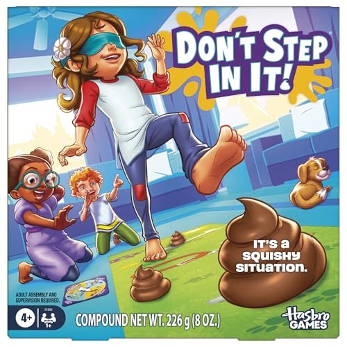Hasbro Don't Step In It! Game, One Size, Pack of 1