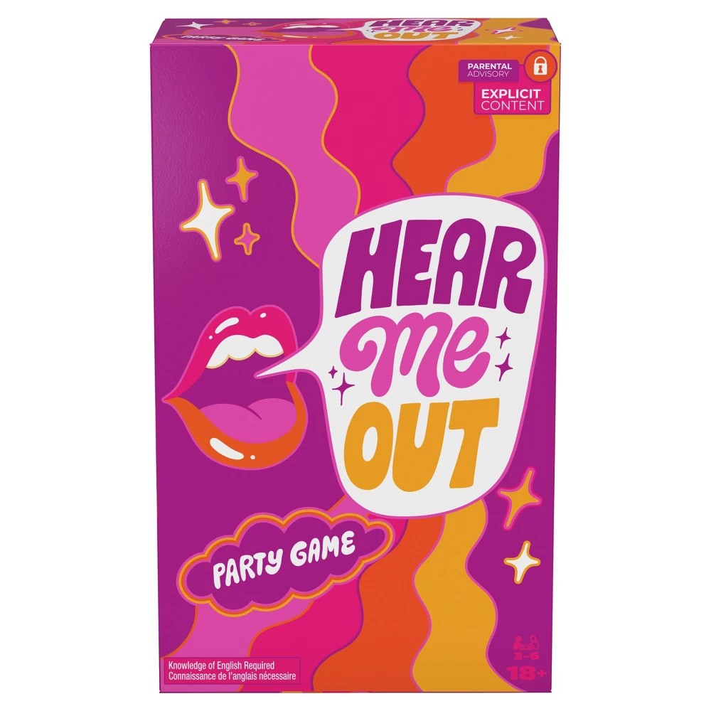Spin Master Games Hear Me Out Board Game - EXPLICIT CONTENT!