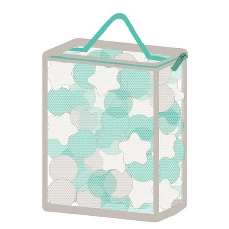 Battat Neutral Play Balls - 100 balls plus mesh storage bag