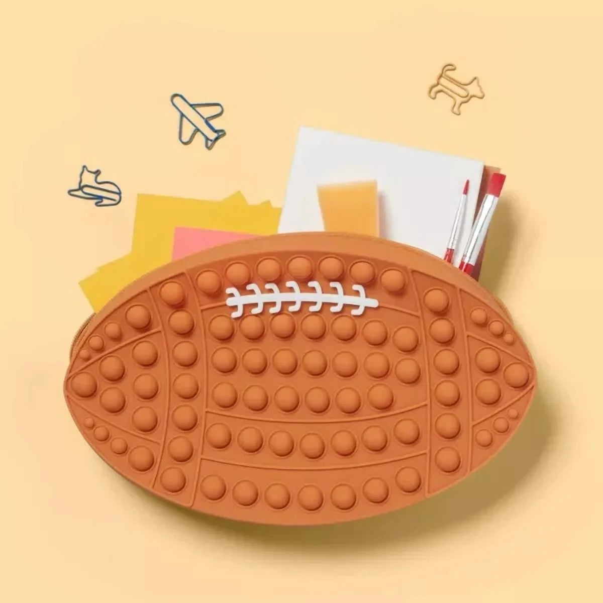 Target Bubble Pop Football Pencil Pouch - up&up