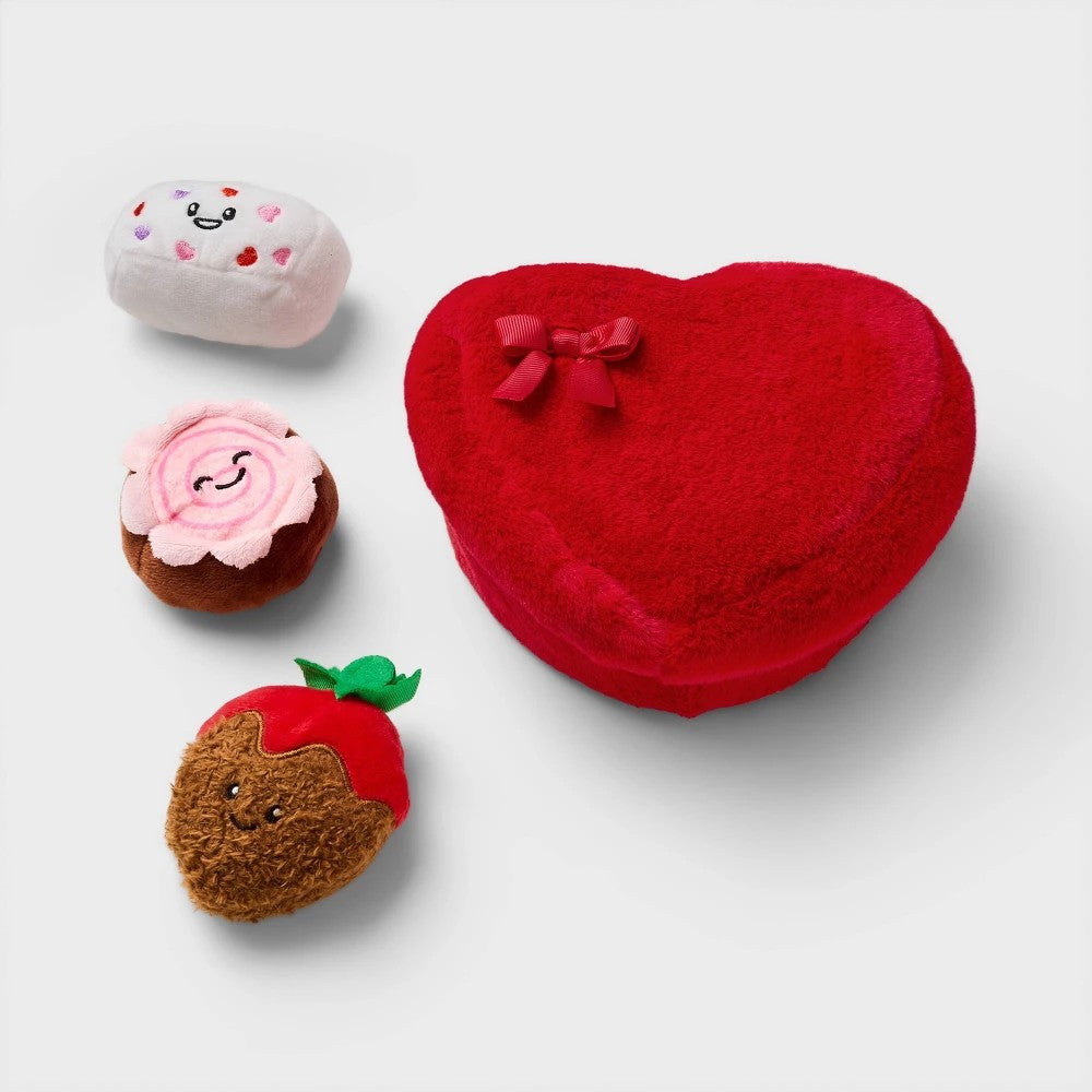 Gigglescape Chocolate Box Plush, 6", 4pc