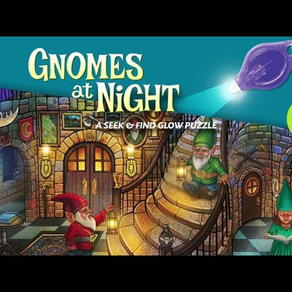 Peaceable Kingdom Twilight Fairies 100 Piece Glow Puzzle