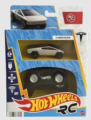 Hot Wheels Tesla Cybertruck RC Car 2.4 GHz 1:64 Scale