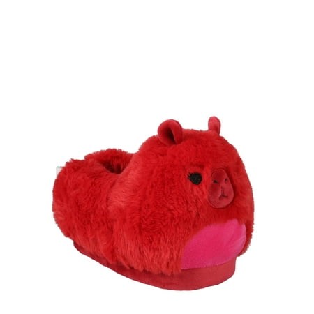 Squishmallows Kids Character-head Scuff Slippers Size 2-3