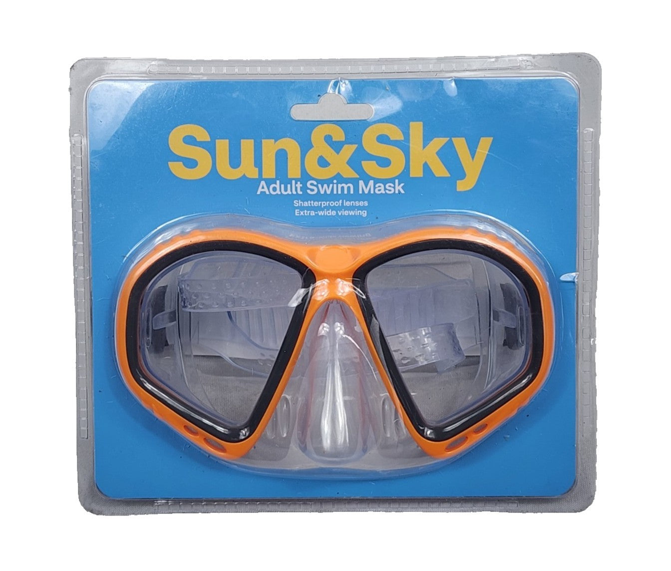 Sun And Sky Adult Swim Mask Shatterproof Extra Wide Viewing