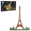 4D Build Architect Series Eiffel Tower 3D Model Kit with LED