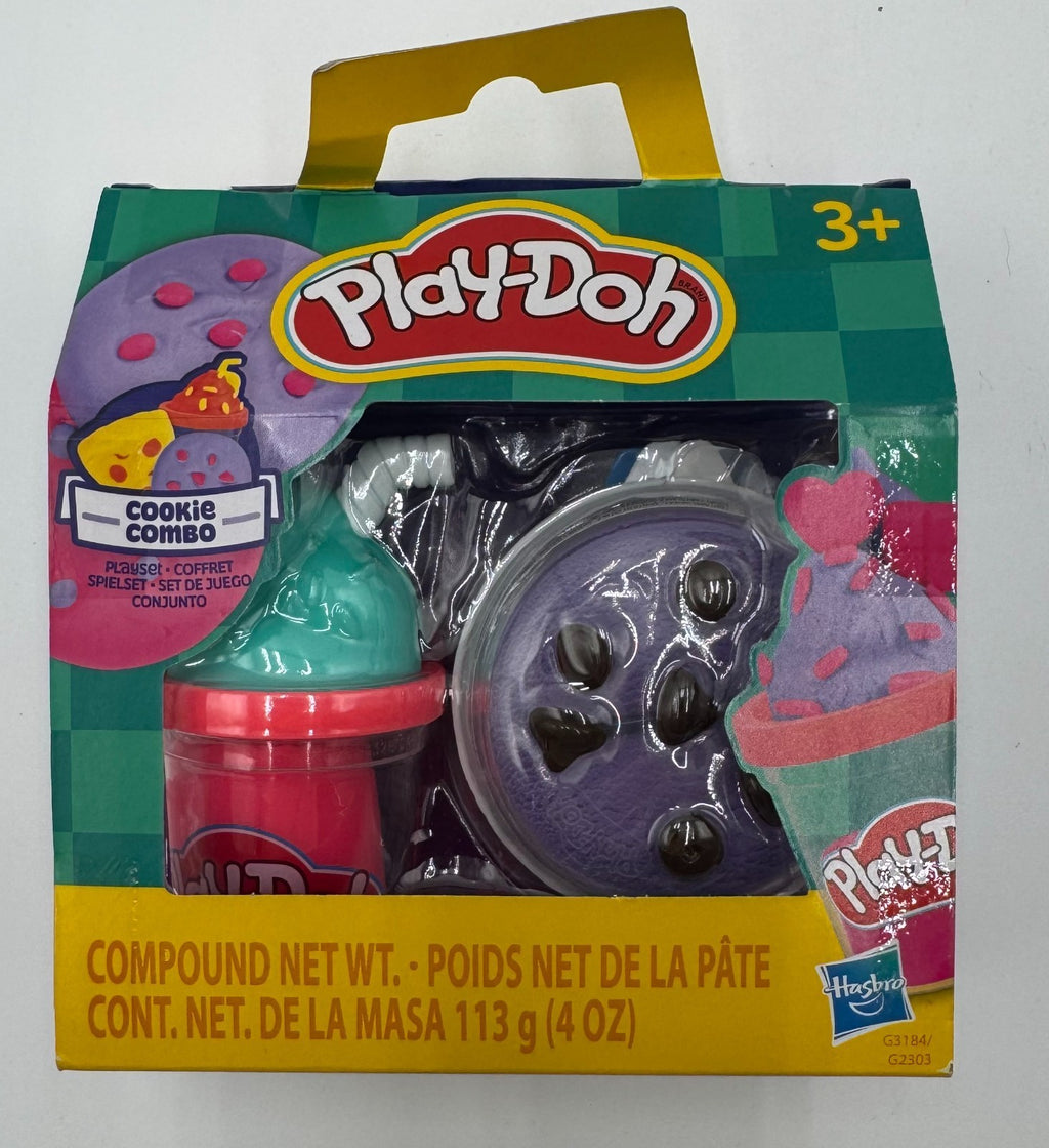 Play-Doh Cookie Combo Playset Treats to Go, Ages 3+ G3184
