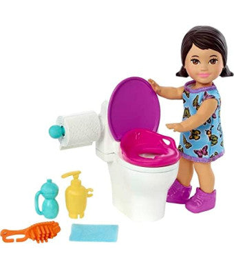Barbie Skipper Babysitters Potty-Time Set